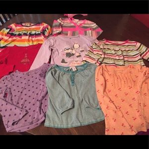 8 girls long sleeve shirts